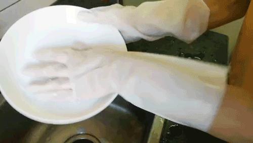 可以反复使用的家务手套,日本加厚家务手套