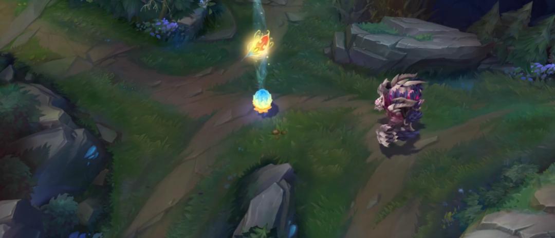 lol冰鸟神凰炫彩皮肤特效展示,lol十周年凤凰皮肤回城特效