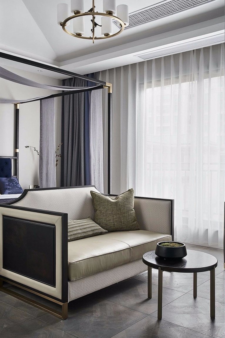 新中式高级灰图片大全,新中式大气与高贵