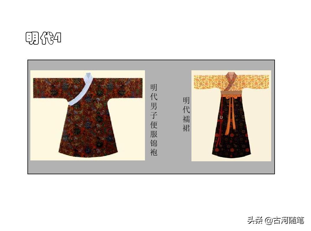 中国服装演变史简介,中国服装小史