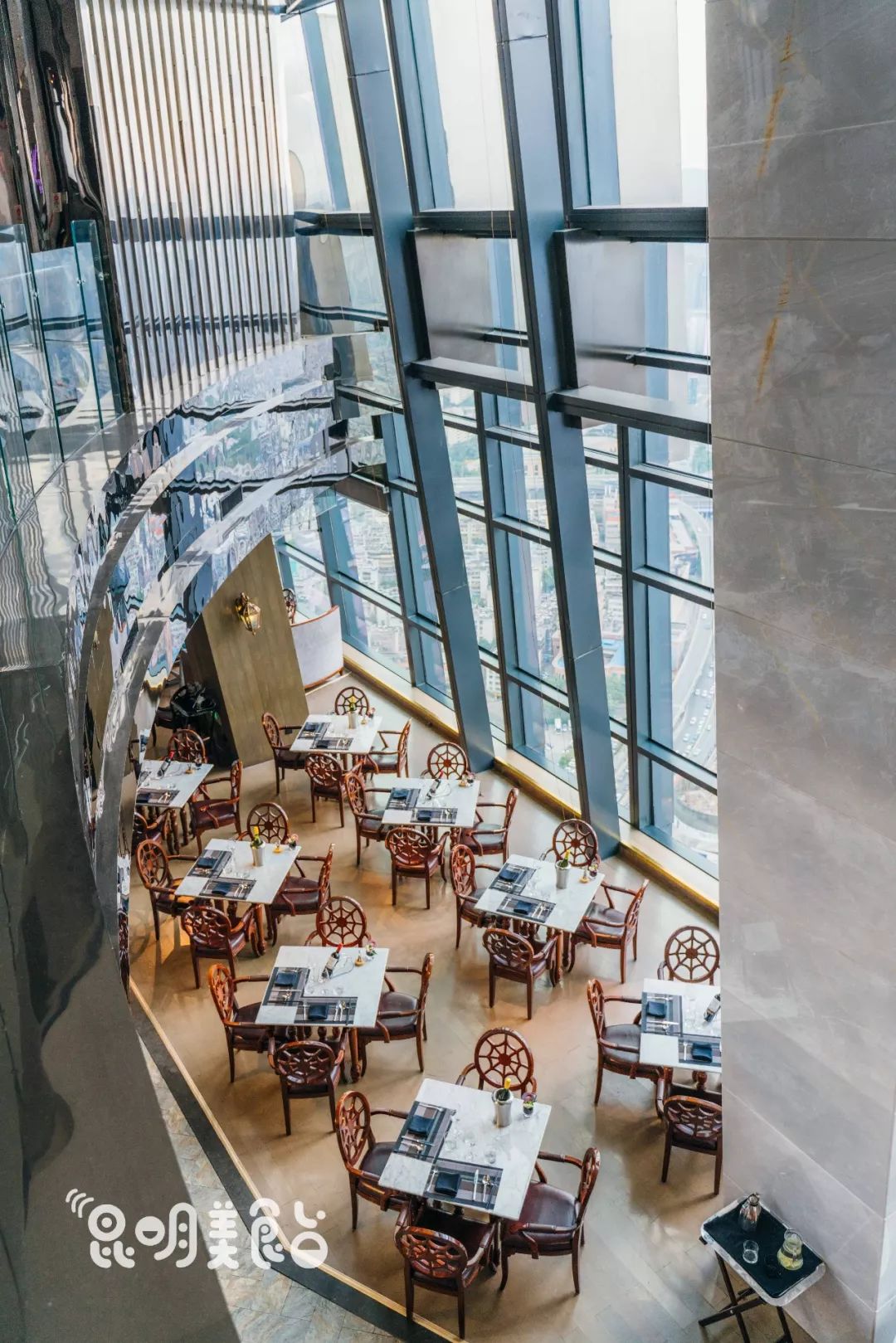 昆明双塔高空餐厅,昆明可以看二环的高空餐厅