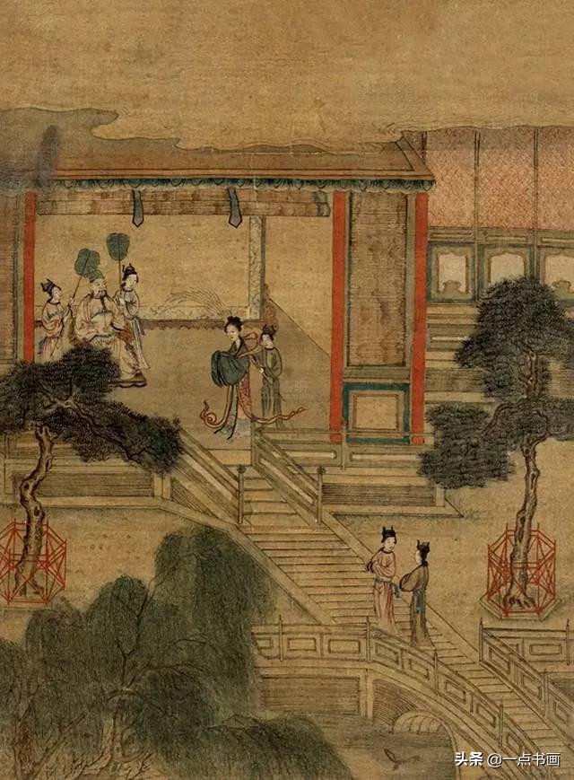 明仇英拍卖60亿的作品,明仇英桃源仙境图临摹