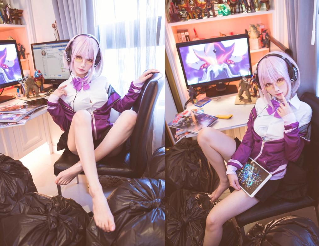 这是你的“老婆”？日本妹子COS黑贞新条莤及2B小姐姐，真是大赞