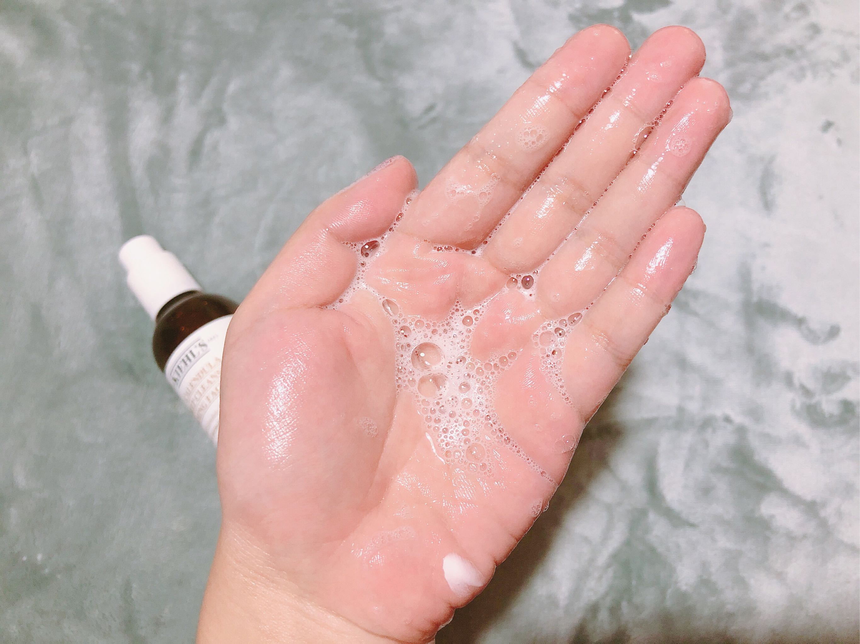 科颜氏金盏花净透洁面啫喱,科颜氏集焕精华水