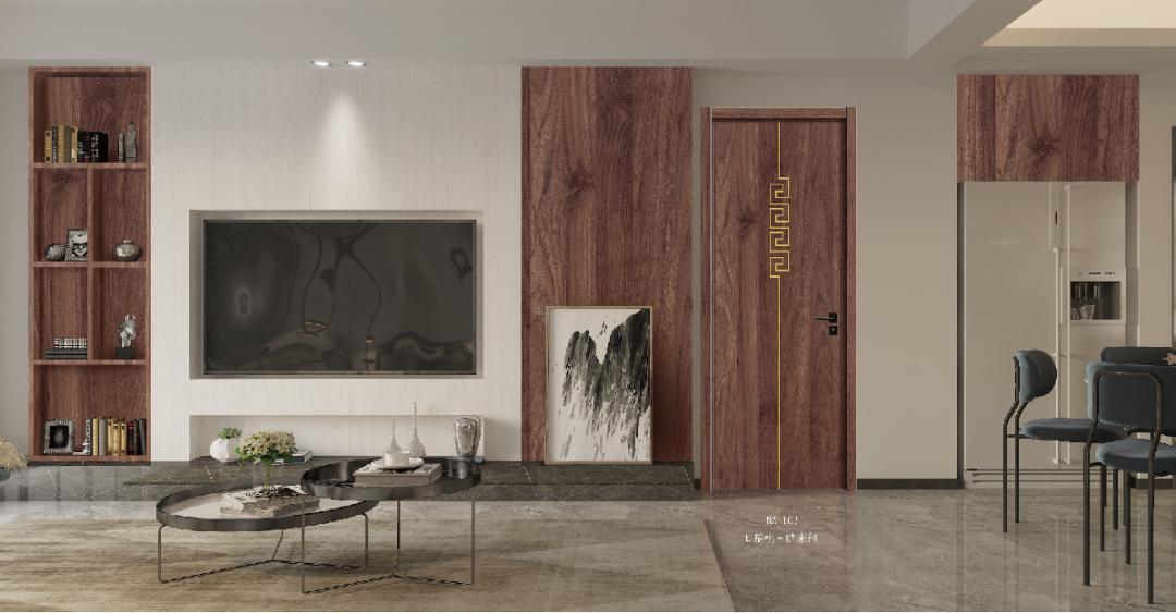 欧式风格的木门款式,现代轻奢风木门用什么颜色