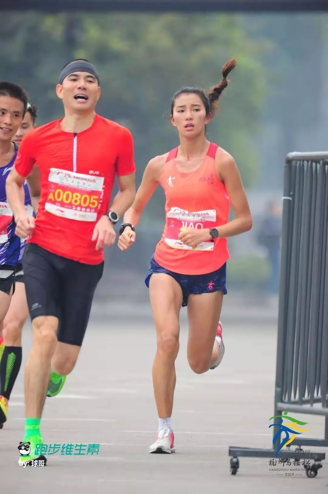 北马十大女神,杭马最美跑者