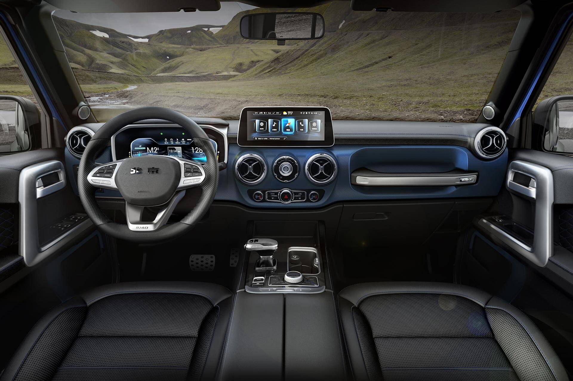 北汽bj40和坦克300牧马人怎么选,新款北汽bj40和坦克300空间对比