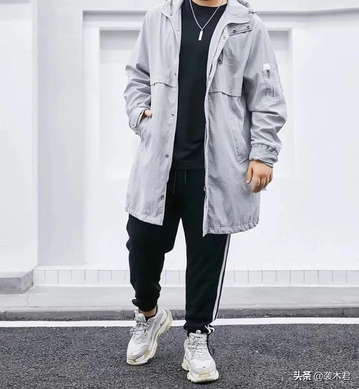 偏胖个子矮男士穿搭,1米5小个子135斤偏胖穿搭