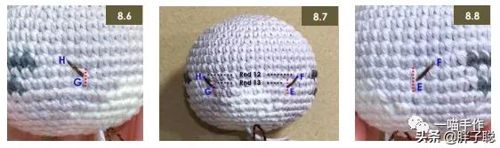 钩针玩偶加菲猫,钩针玩偶咖色