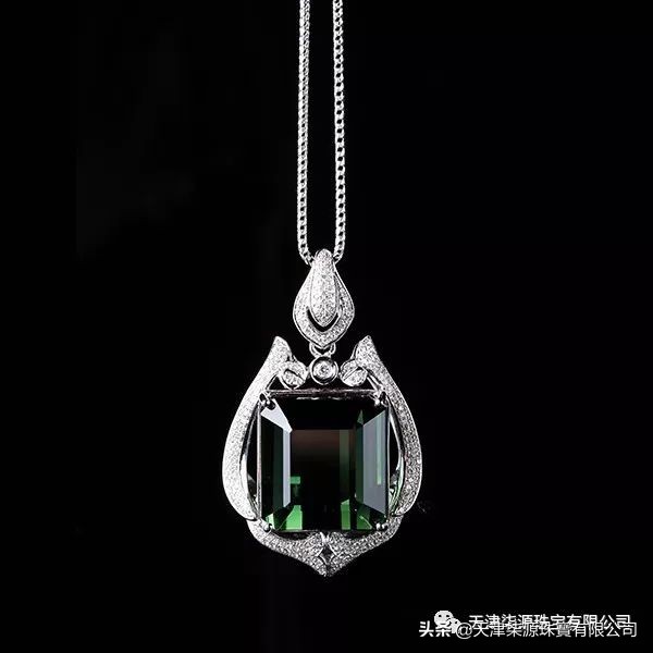 十月生辰石碧玺戒指,十月生辰石碧玺吊坠