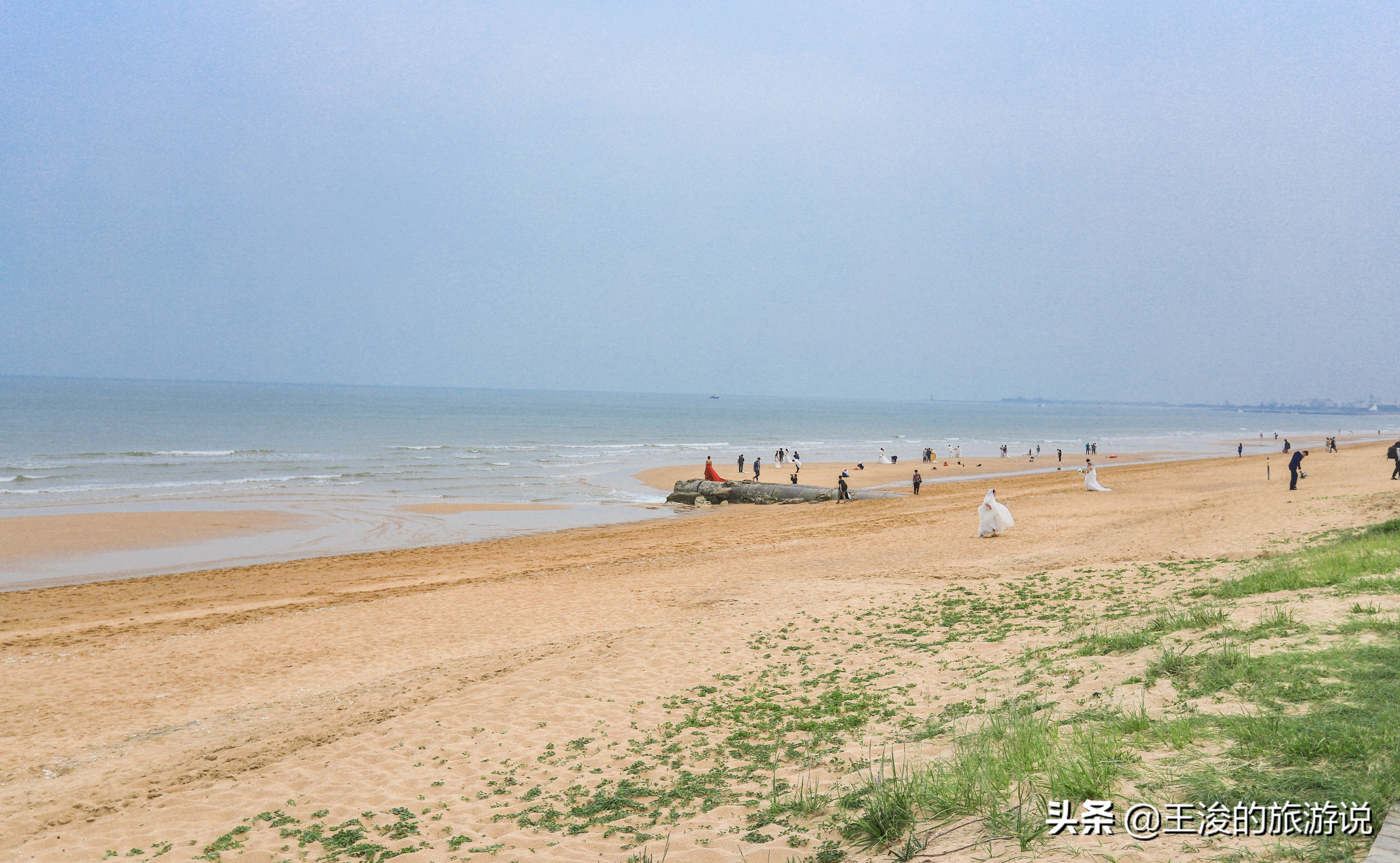 万平口：日照旅游必来的网红海滩，堪称山东最大的婚纱摄影基地