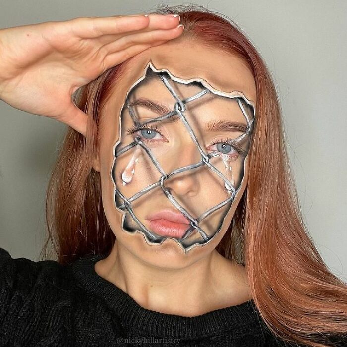 变脸化妆的正确方法,化妆竟然可以改变脸型