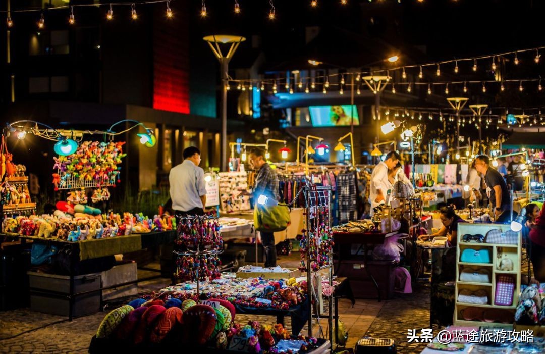 有史以来最大的夜市清迈夜市,泰国清迈购物攻略美食