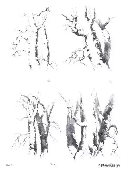 40张经典素描,40张经典素描风景图快拿去临摹吧