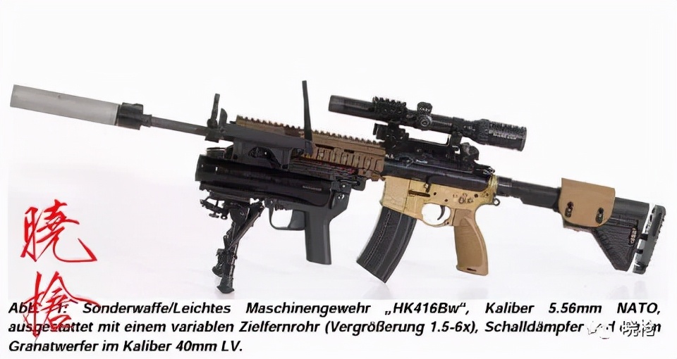 德国步枪g36,德国g36突击步枪瞄准基线