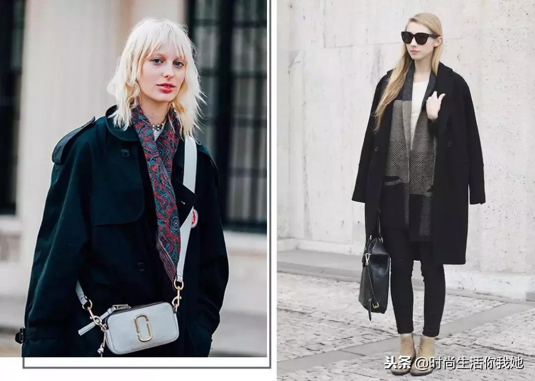 你穿“大衣+围巾”的样子，帅呆了！
