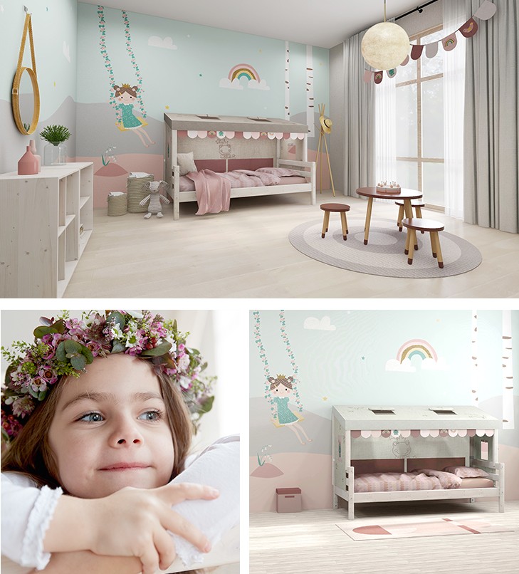 在FLEXA芙莱莎布艺树屋中读绘本是怎样的体验？