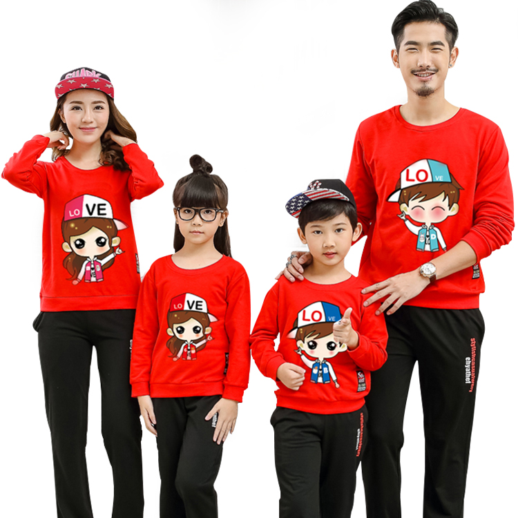 如何向孩子表达爱?无法脱口而出的“我爱你”,可以化成亲子装