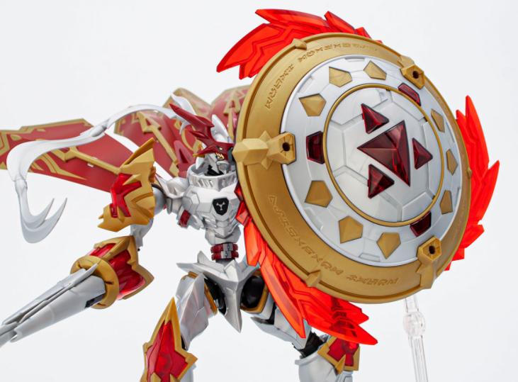 红莲骑士兽拼装成品 (红莲骑士兽盾牌拆解)