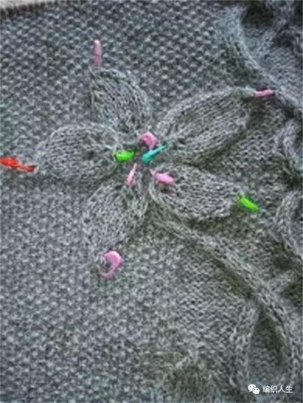 绞花领子棒针图解,棒针绞花背心教程