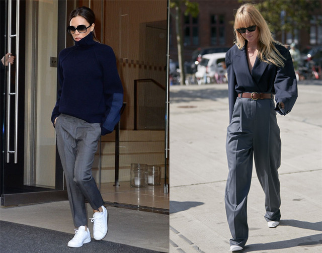 穿黑色的紧身裤大气又时尚,不要老穿紧身裤