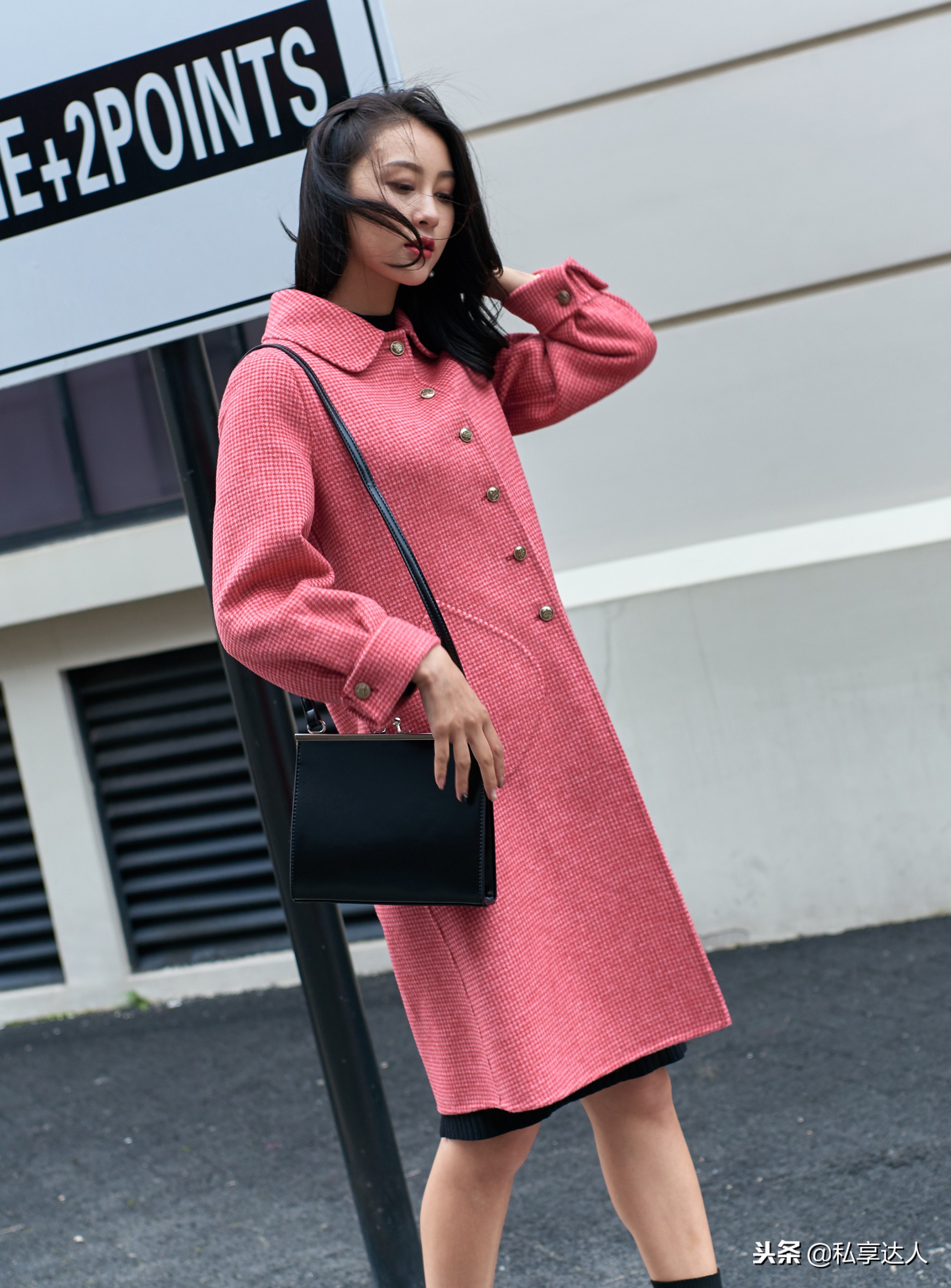 网红双面呢大衣短款韩版,时髦的双面呢大衣为什么这么贵