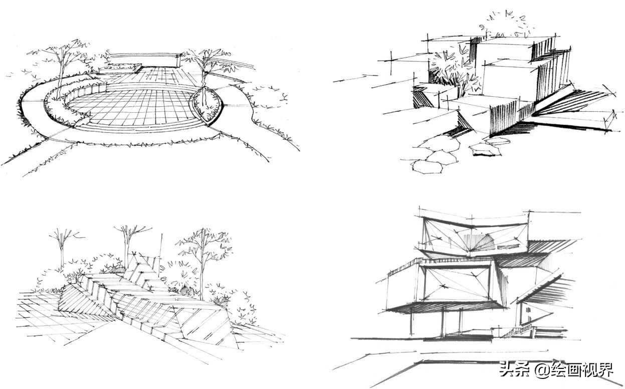 procreate景观手绘教程,手把手教你如何手绘风景绘画