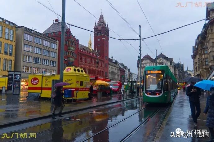 瑞士巴塞尔地图,巴塞尔是瑞士大都市