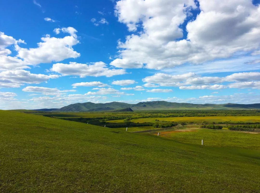 呼伦贝尔山区自然风景,呼伦贝尔沿途风景