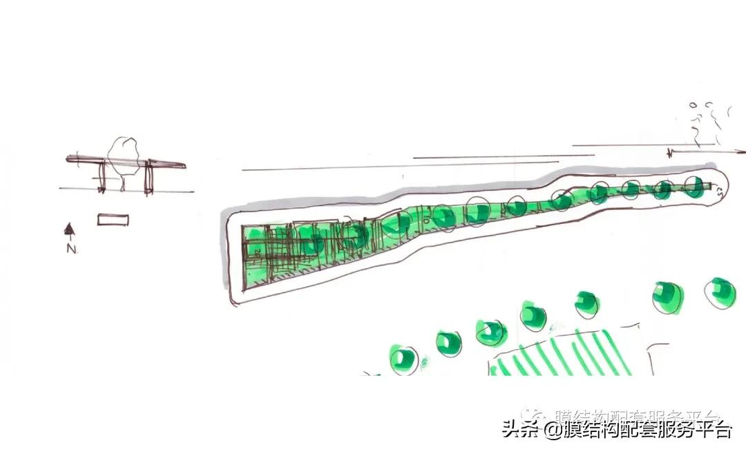 遮阳ETFE膜结构——荷兰·蒂尔堡巴士站