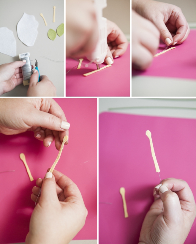 如何制作鲜花胸针图片教程,花朵胸针制作过程图解简单