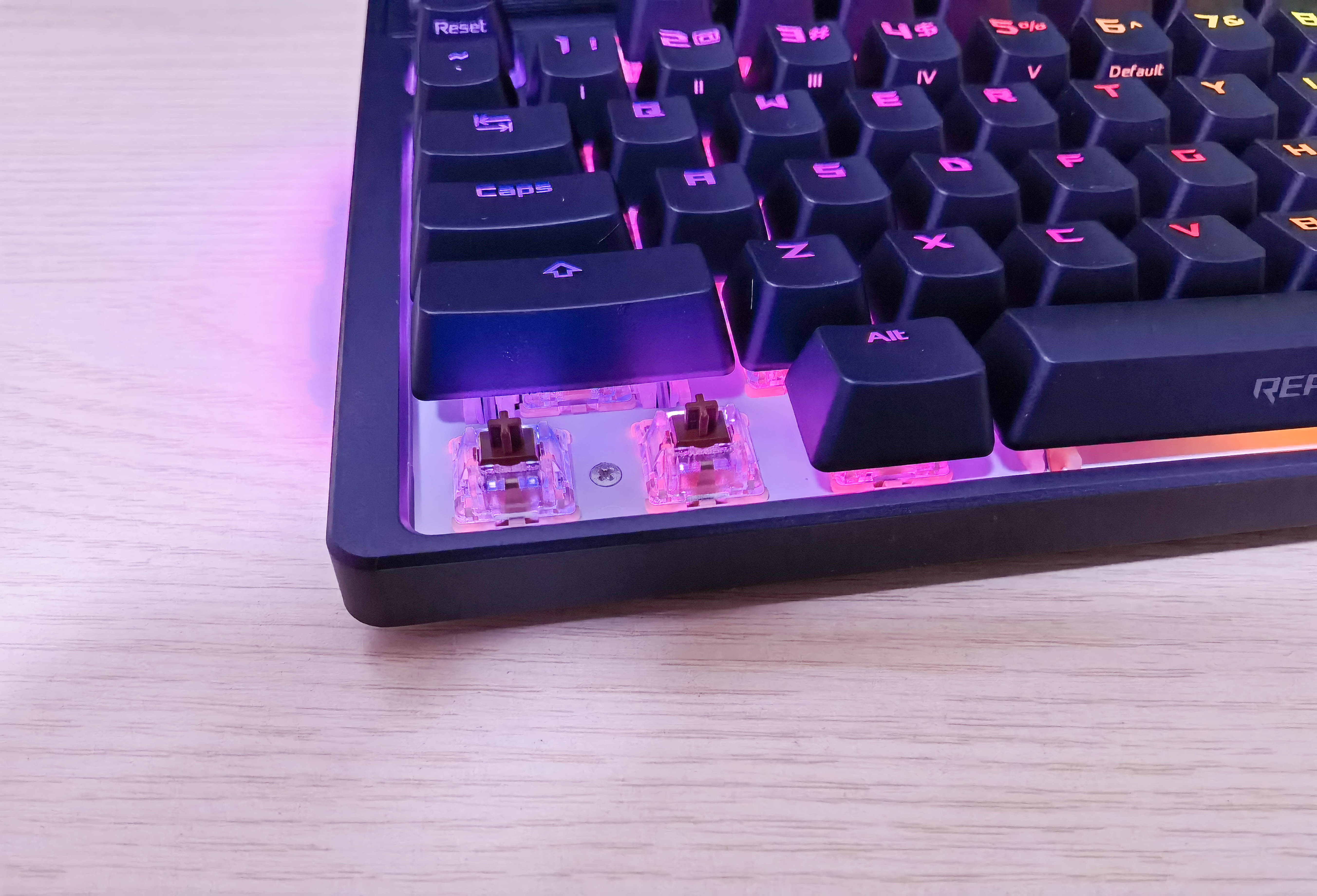 华硕rogflare键盘,rogstrixflare有线机械键盘