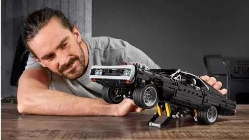 乐高速度与激情9道奇战马,速度与激情乐高