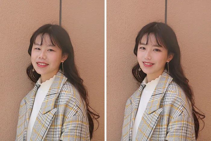 大学生美图照片,大学生晒大一vs大四对比照