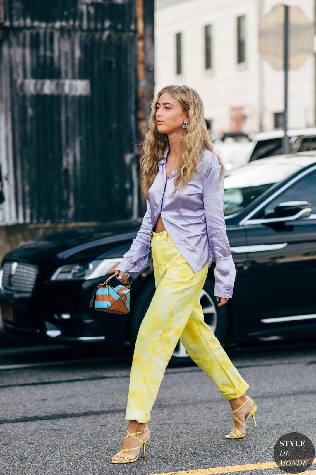 夏季时尚御姐凉鞋穿搭,气质牛皮凉鞋怎么搭配裤子