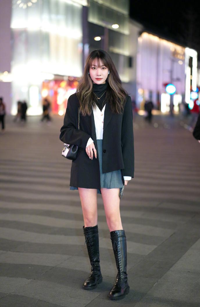 10种西装裙子的超好看搭配,好看的西装裙子怎么穿