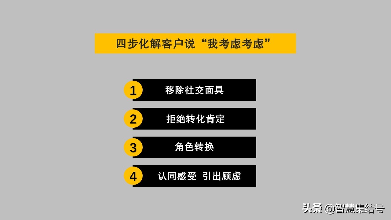 销售技巧和话术巧妙处理客户异议,客户说要考虑考虑用什么销售技巧