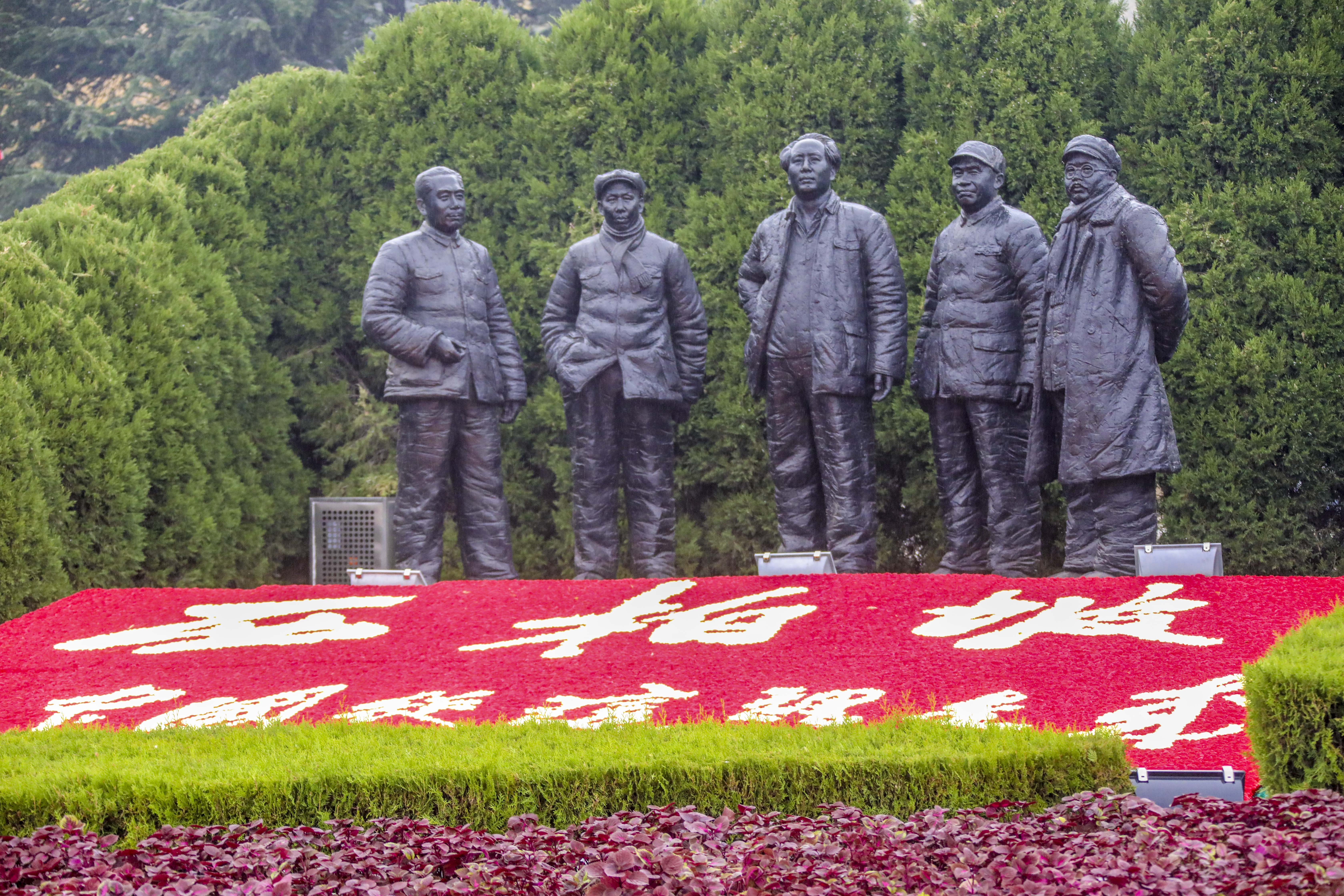 关于平山西柏坡介绍,西柏坡新中国从这里走来纪录片