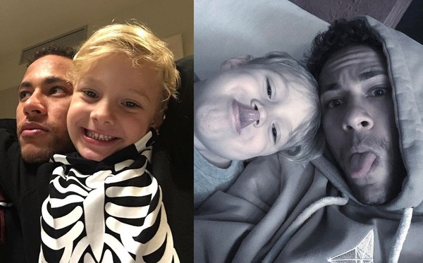 盘点足球巨星父爱如山的感人瞬间,足球球星场上的暖心时刻