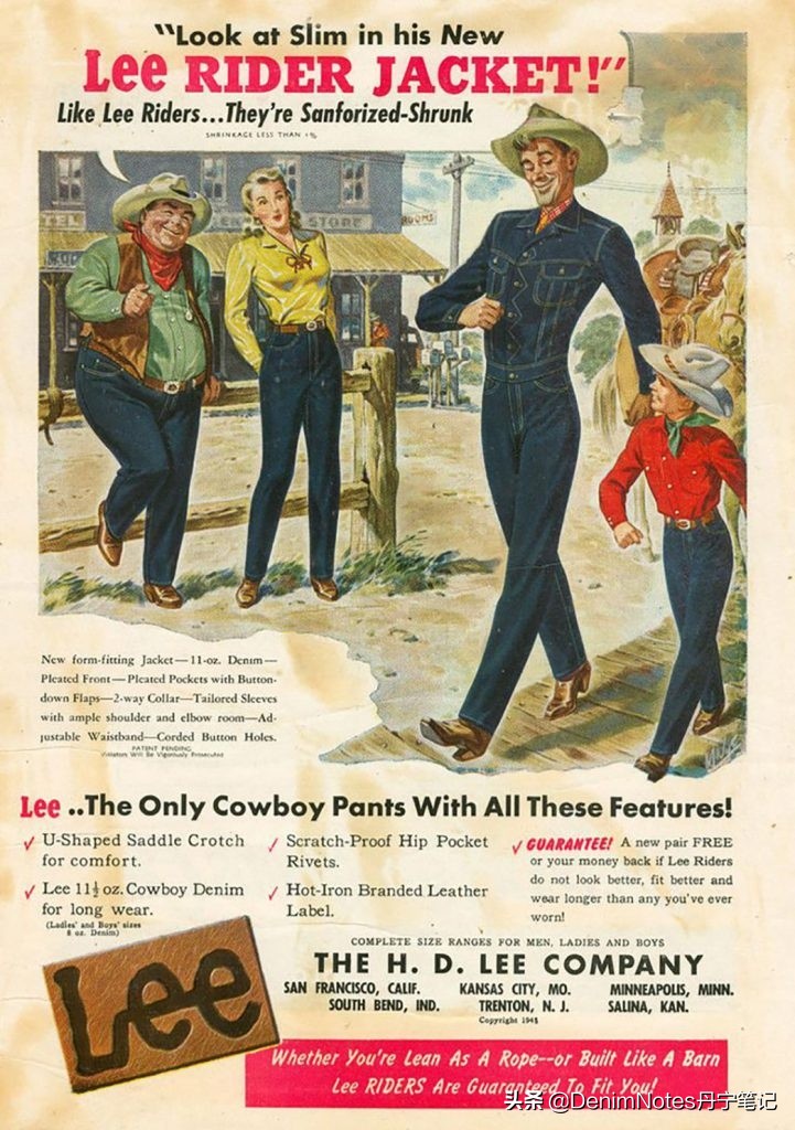 这七个传奇产品让牛仔品牌Lee百年不衰