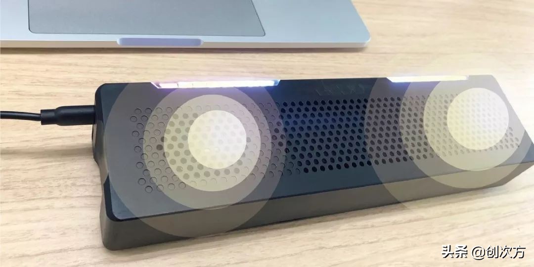 usb音箱接便携显示屏,便携式音箱usb解码器调节音量