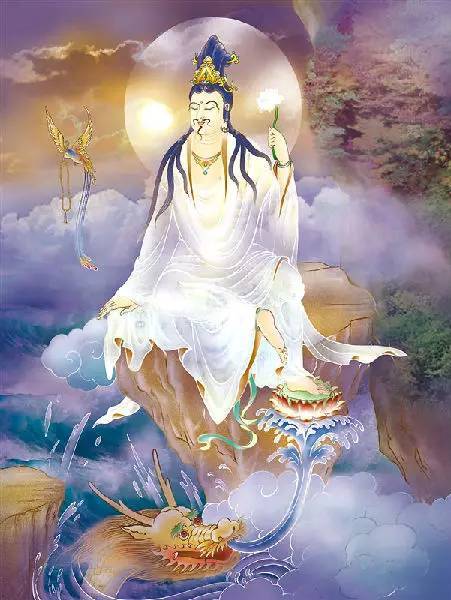 观世音菩萨千种法相,观世音菩萨三十三身相精美大图