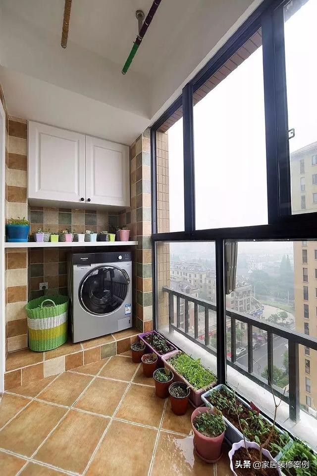 阳台要封起来怎么设计好看,极窄小阳台巧妙利用