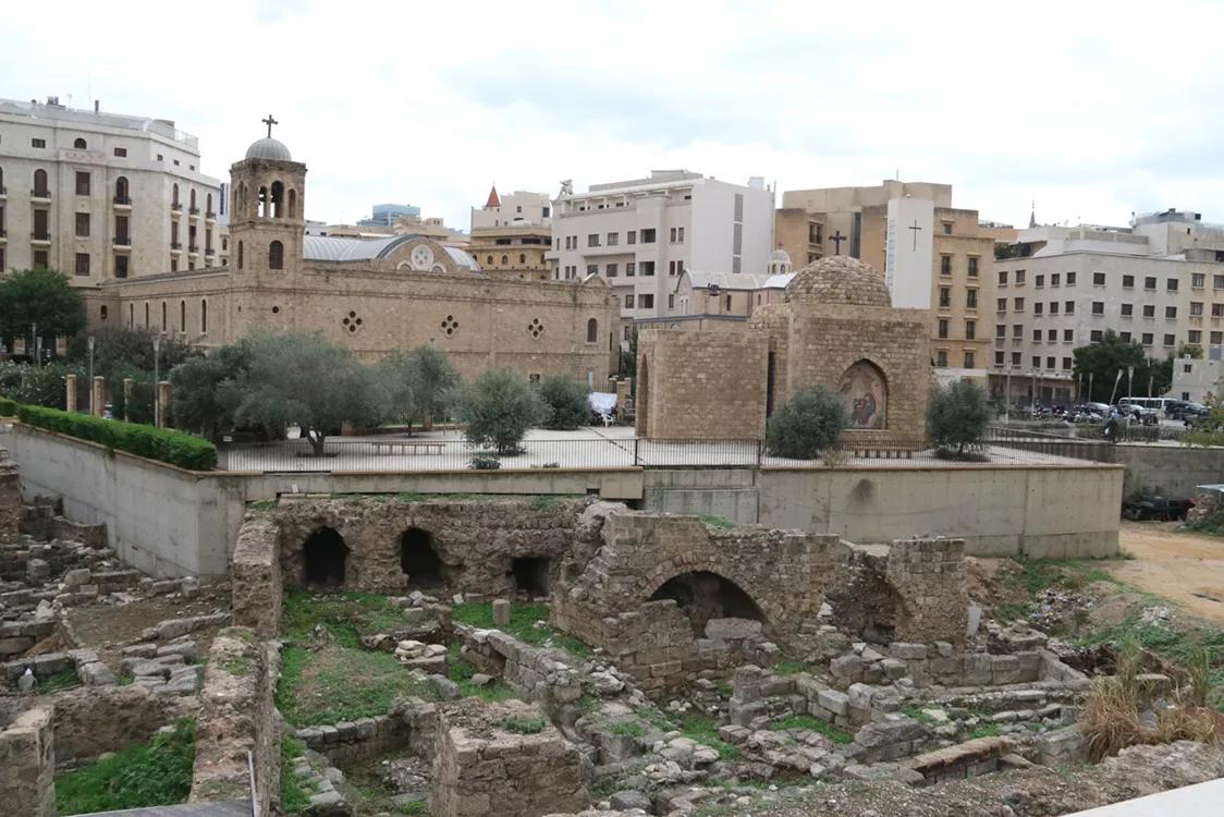 黎巴嫩首都贝鲁特南郊,中东黎巴嫩首都贝鲁特