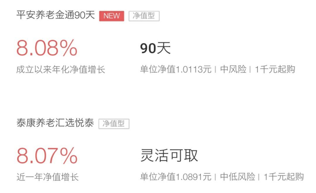 8%+收益还带保障的，可能只有这几款了