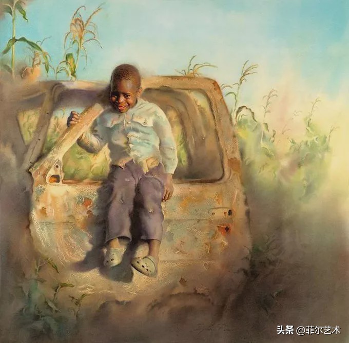 皮尔斯水彩画欣赏 (迪伦斯科特皮尔斯水彩作品欣赏)