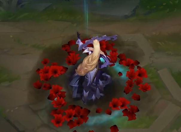 lol安妮冰霜烈焰皮肤特效,lol冰霜女巫皮肤反场