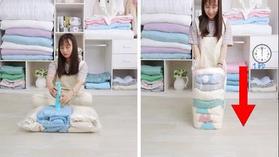 按压式真空压缩袋,真空压缩袋就太实用了