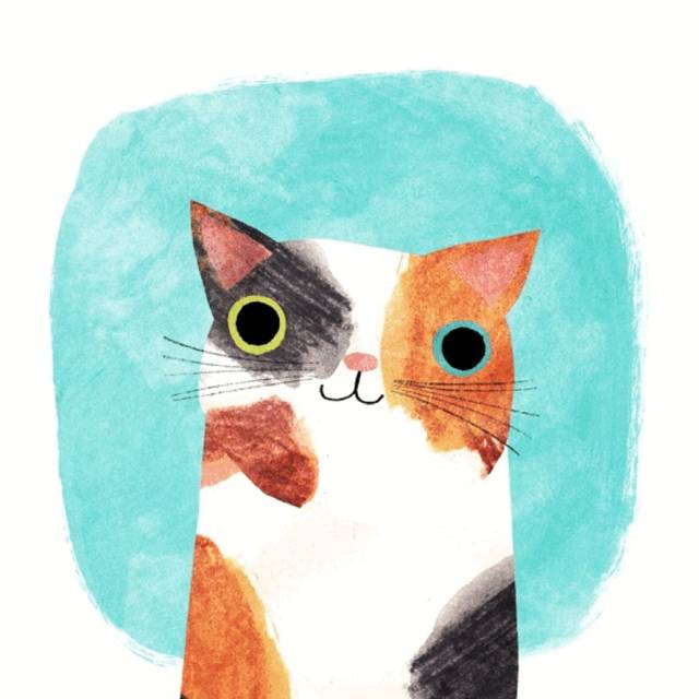 姑娘1天画1只猫坚持了100天 (坚持画猫100天的姑娘太有才了)