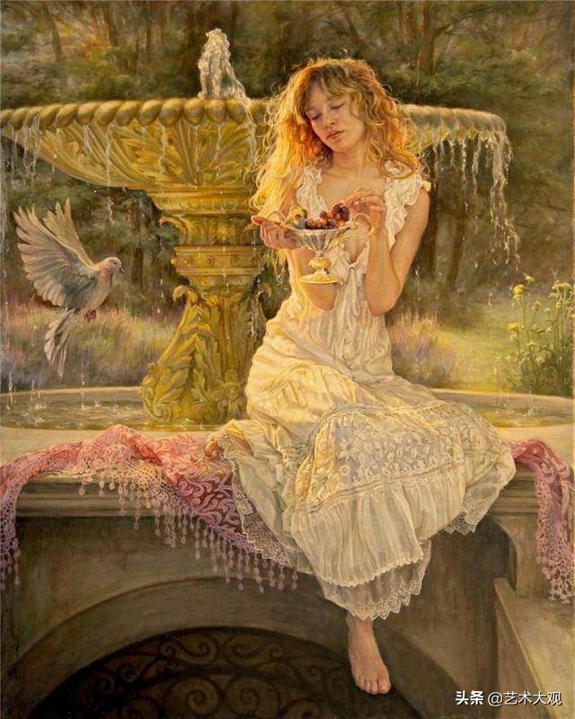 欧美顶级油画人物,人物油画的绘画教程视频